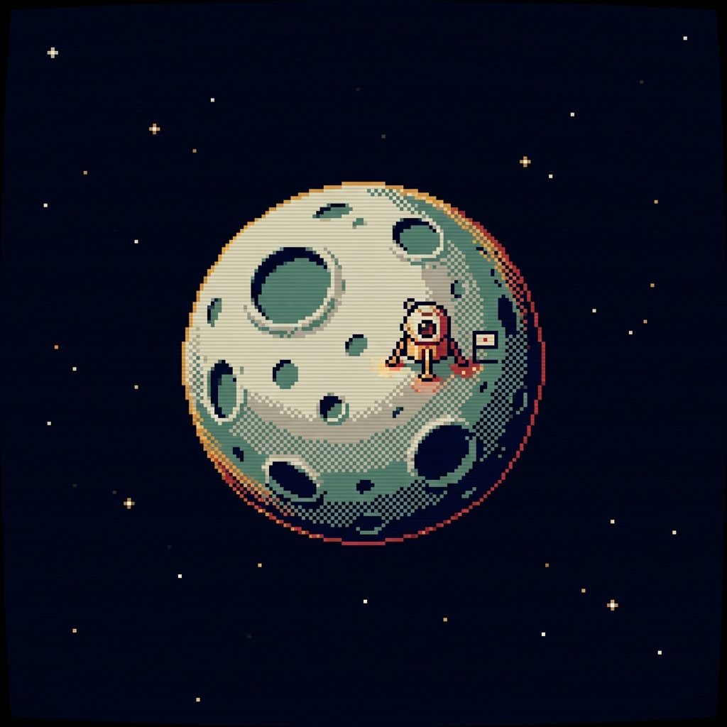 Luna, first landing