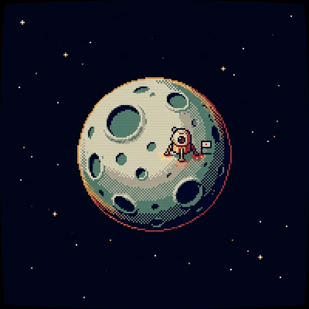 Luna, first landing